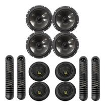 Par Kit 2 Vias 6 Bravox CS60BK - 130 Watts RMS