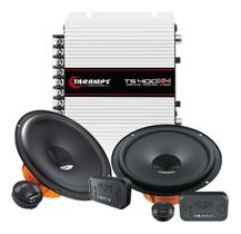 Par Kit 2 Vias 6 Hertz DSK 165.3 160 Watts Rms + Módulo Amplificador Taramps TS400x4