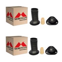 Par Kit Amortecedor Batente Coifa Corolla 2009/2019 Com Coxim Mobensani
