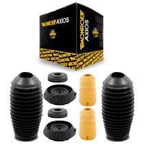 Par Kit Amortecedor Batente Coifa Dianteiro Ka Fiesta Courier Axios