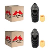 Par Kit Amortecedor Batente Coifa Gol Voyage Saveiro UP Virtus A3 Bora Polo New Beetle Mobensani
