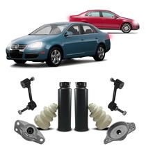 Par Kit Amortecedor + Bieleta Traseira Vw Jetta 2006 A 2010