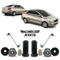 Par Kit Amortecedor Dianteiro Ford New Ka Sedan 2014 A 2019 - Axios