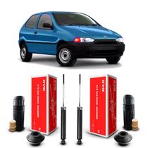 Par Kit Amortecedor Kayaba Coxim Batente Coifa Traseiro Suspensão Traseira Fiat Palio 1996 1997 1998 1999 2000