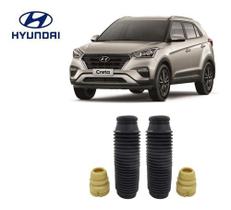 Par Kit Batente Amortecedor Dianteiro Hyundai Creta 2017 2018 2019 2020