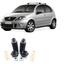 Par Kit Batente Citroen C3 Dianteiro (2014 Até 2019) 1.5/1.6/8v/16v/AT/MT Par Kit Batente Citroen C3 Dianteiro (2014 Até 2019) 1.5/1.6/8v/16v/AT/MT