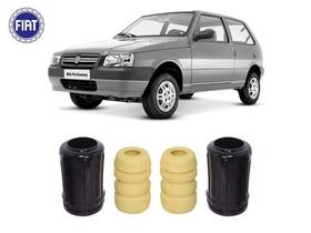 Par Kit Batente Coifa Amortecedor Dianteiro Fiat Uno 2005 2006 2007