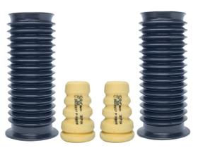 Par Kit Batente Coifa Amortecedor Dianteiro Onix Prisma Spin Cobalt