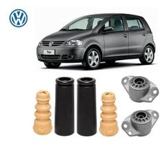 Par Kit Batente Coifa Coxim Traseiro Volkswagen Fox 2003 2004 2005 2006