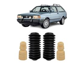 Par Kit Batente Coifa Parcial Traseiro Parati 1991 1992 1993