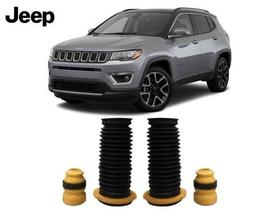 Par Kit Batente Coifa Traseiro Jeep Compass 2016 2017 18/...