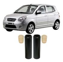 Par Kit Batente Coifa Traseiro Picanto 2006 Até 2011 Manual