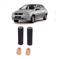 Par Kit Batente Corsa Sedan Maxx Traseiro (2004 Até 2012) 1.0/1.4/1.8/8v