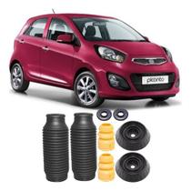 Par Kit Batente Coxim Dianteiro Kia Picanto (2012 Até 2015)