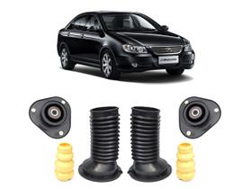 Par Kit Batente Coxim Dianteiro Lifan 620 2010 2011 2012 Par Kit Batente Coxim Dianteiro Lifan 620 2010 2011 2012