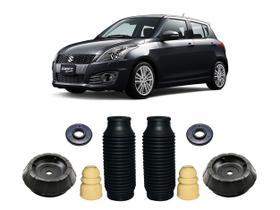 Par Kit Batente Coxim Dianteiro Suzuki Swift 2014 2015 Novo Par Kit Batente Coxim Dianteiro Suzuki Swift 2014 2015 Novo