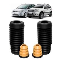 Par Kit Batente e Coifa Amortecedor Dianteiro Fiesta EcoSport 2003 a 2014