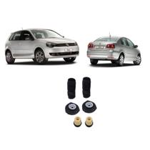 Par Kit Batente Polo Hatch/Sedan Comfortline Dianteiro (2002 Até 2005) 1.0/1.6/2.0/8v