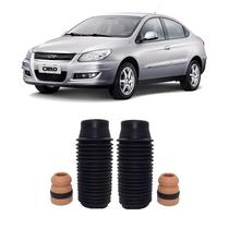 Par Kit Batente Reparo Dianteiro Cielo Sedan 2010 2011 2012