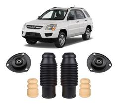 Par Kit Batente Suspensão Dianteira Sportage 2005 2006 2007