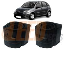 Par Kit Bucha Barra Estabilizadora Dianteira C3 19mm