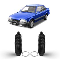Par Kit Coifa Guarda Pó Da Caixa De Direção Suspensão Dianteira Volkswagen Apollo 1990 1991 1992
