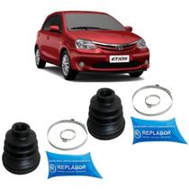 Par Kit Coifa Homocinetica Lado Cambio Toyota Etios 2012/..