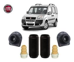 Par Kit Coxim Batente Amortecedor Dianteiro Fiat Doblo 2002 2003 2004