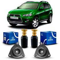 Par Kit Coxim Batente Batedor Suporte Reparo Suspensão Dianteira Mitsubishi Outlander 2007 2008 2009 2010 2011 2012 2013