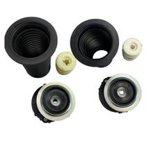 Par Kit Coxim Batente Coifa Diant 2 lados Punto Linea
