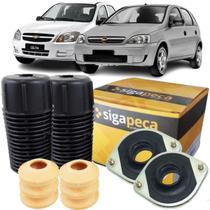 Par Kit Coxim Batente Coifa Diant Corsa Celta Classic Prisma