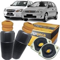 Par Kit Coxim Batente Coifa Diant Corsa Celta Classic Prisma