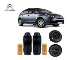 Par Kit Coxim Batente Coifa Dianteiro Citroen C4 2007 2008 2009 2010