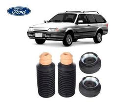 Par Kit Coxim Batente Coifa Dianteiro Ford Royale 1992 1993 1994