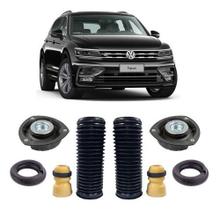 Par Kit Coxim Batente Coifa Dianteiro Tiguan 2018 2019 2020