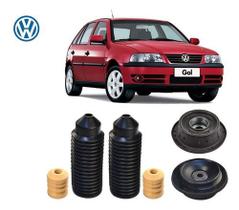 Par Kit Coxim Batente Coifa Dianteiro Volks Gol G3 1998 1999 2000 2001