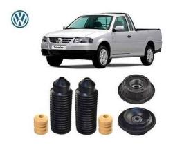 Par Kit Coxim Batente Coifa Dianteiro Volks Saveiro 1998 1999 2000 2001