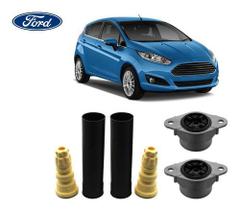 Par Kit Coxim Batente Coifa Do Amortecedor Traseiro Ford New Fiesta 2011 12 13 14 15 16 17 18 2019 Envio Imediato