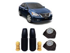 Par Kit Coxim Batente Dianteiro Nissan Novo Sentra 2.0 2014 2015 2016