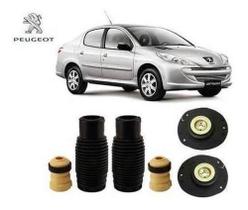 Par Kit Coxim Batente Dianteiro Peugeot 207 1.0 Sedan 2009 2010 2011