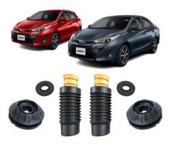 Par Kit Coxim Batente Dianteiro Toyota Yaris 2019 2020 2021 Par Kit Coxim Batente Dianteiro Toyota Yaris 2019 2020 2021