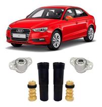 Par Kit Coxim Batente Traseiro Audi A3 Sedan 2013 2014 2015