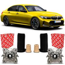 Par Kit Coxim Reparo Suporte Original Febi Bilstein Batente Coifa Dianteiro Bmw 330e 2019 2020 2021 2022 2023 2024 2025