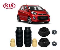 Par Kit Coxim Rolamento Amortecedor Dianteiro Kia Picanto 2010 2011 2012