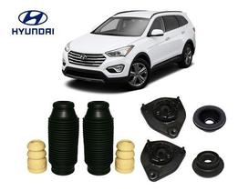 Par Kit Coxim Rolamento Batente Coifa Amortecedor Dianteiro Hyundai Santa Fe 3.5 V6 2011 2012 2013