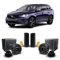 Par Kit Coxim Rolamento Batente Coifa Amortecedor Dianteiro Volvo XC60 2011 2012 2013 2014 2015 2016 2017