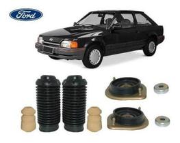 Par Kit Coxim Rolamento Batente Coifa Dianteiro Ford Escort 1993 1994 1995 1996