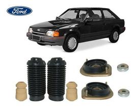 Par Kit Coxim Rolamento Batente Coifa Dianteiro Ford Escort 1994 1995 1996