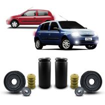 Par Kit Coxim Rolamento Batente Coifa Dianteiro Renault Clio 2000 2001 2002 2003 2004 2005 2006 2007 2008 2009 10 11 12