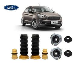 Par Kit Coxim Rolamento Batente Coifa Do Amortecedor Dianteiro Ford New Ka 2015 16 17 18 19 Original